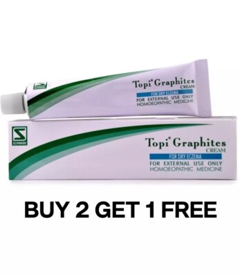 Dr Willmar Schwabe India Homoeopathic Topi GRAPHITES Cream 25gm use dry eczema