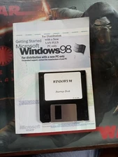 Windows 98 Software, instruction Manual and 3.50 inch floppy disk