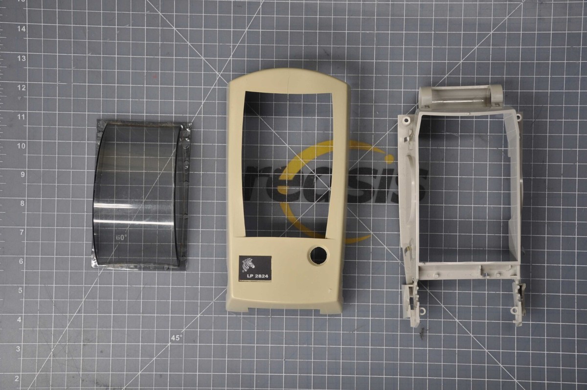 Zebra LP2824 Printer Housing Cover Assembly - Used, Grade C (Part No. 105910-110)