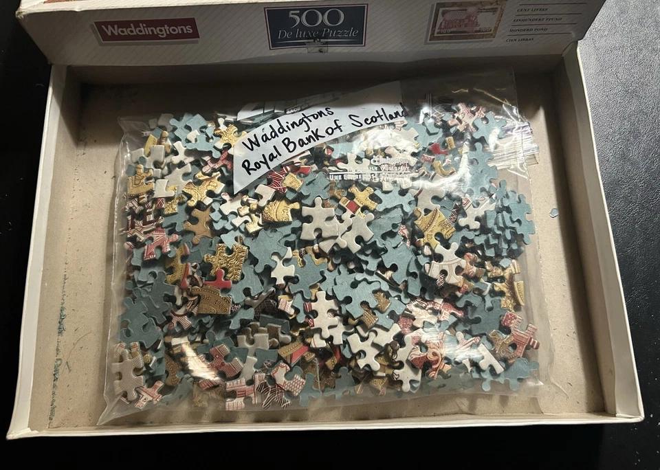 1994 Waddingtons Royal Bank of Scotland 100 Pound Note - 500 Pc Jigsaw Puzzle - Image 3 of 4