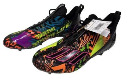 Adidas Adizero Mismatch Football Cleats IG9569 Multi Color  display picture 3