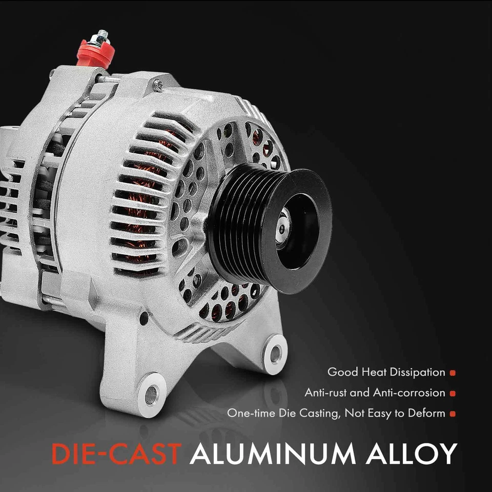 Alternador para Ford E-150 E-250 E-350 Club Wagon E-450 Super Duty F-150 F-250 Foto 4 de 4