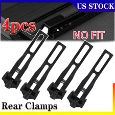 Universal Replacement Parts for Hard Tri-Fold Tonneau Cover Rear Clamp US 4pcs