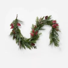 Pine Eucalyptus Cypress Artificial Garland - Threshold Designed w/ Studio McGee