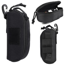 Tactical Molle Eyeglasses Case Shockproof Sunglasses Carrying Bag Protective Box