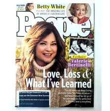 People Magazine January 17 2022 Valerie Bertinelli Betty White Halle Berry