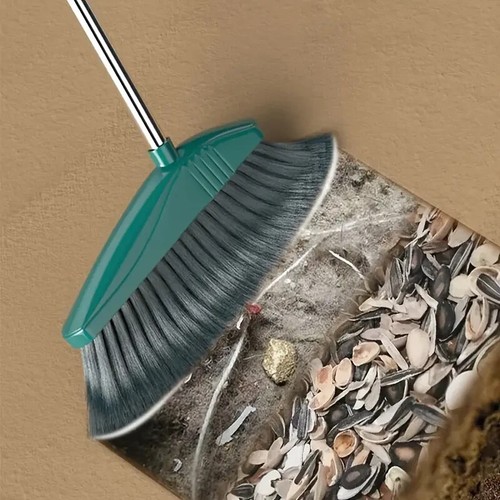 3-Piece Stainless Steel Broom Set: Sweep, Collect, and Squeegee in Style - Picture 5 of 6
