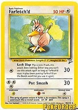 Pokemon BASE SET 2 Card 40/130 Farfetch'd