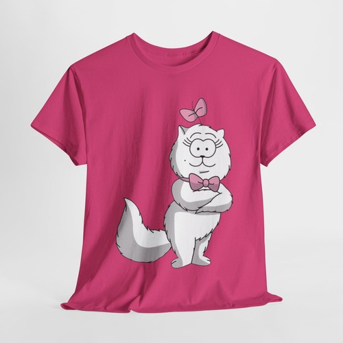 Vintage Sonja Cat T-Shirt, Heathcliff Cartoon Tee, Retro Catillac Cats Shirt - Picture 113 of 118