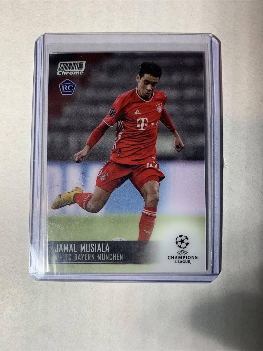 ジャマル ムシアラ Topps Stadium Club RC PSA 10 2020-21 Topps Stadium Club Chrome JAMAL MUSIALA #41 Rookie