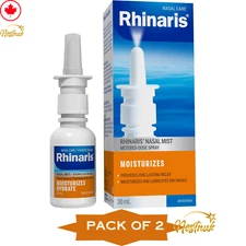 Moisturizing Nasal Mist Spray 30mL (1oz) 2 Pack | Dry Nose Relief | Canada