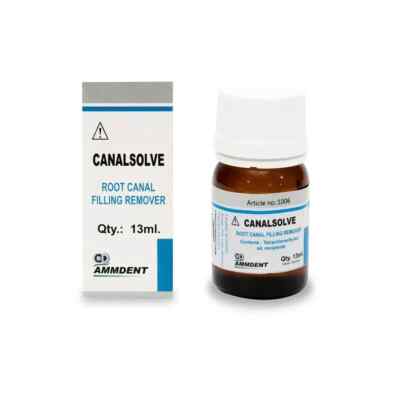 Ammdent Dental CANALSOLVE Root Canal Filling Remover 13ml (Free Shipping)