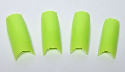 Color Tips  100 pcs.   Hell Grün   Gr.1-10   Box GRATIS