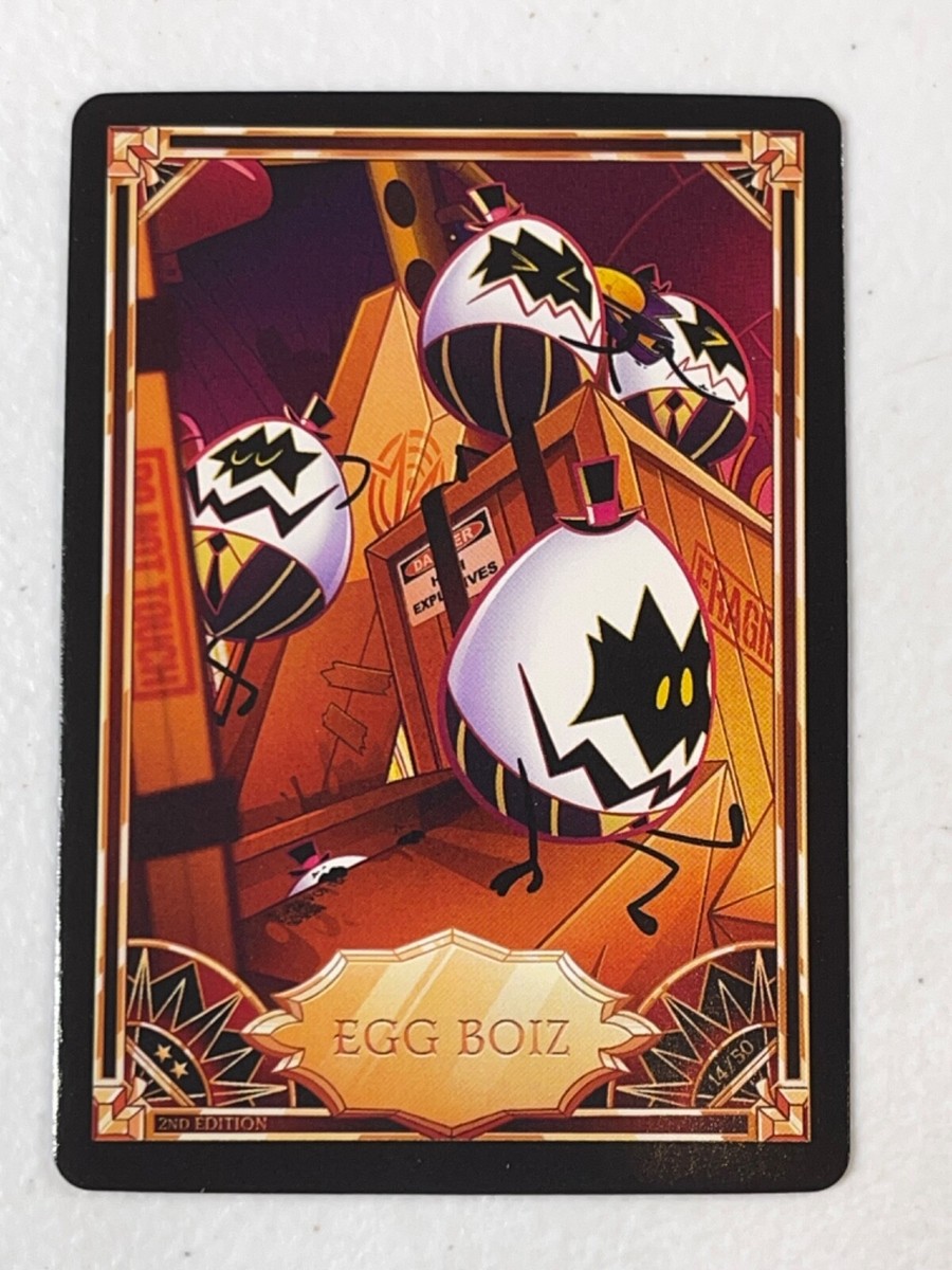 Hazbin Hotel Trading Card EGG BOIZ 14/50 Second 2nd Edition | eBay