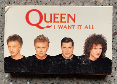 QUEEN - I WANT IT ALL - Cassette Single Tape Brian May - Freddie
