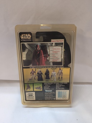 Kenner SW POTF Green Card Hologram Emperor's Royal Guard & Star Case, Collector - Picture 2 of 4