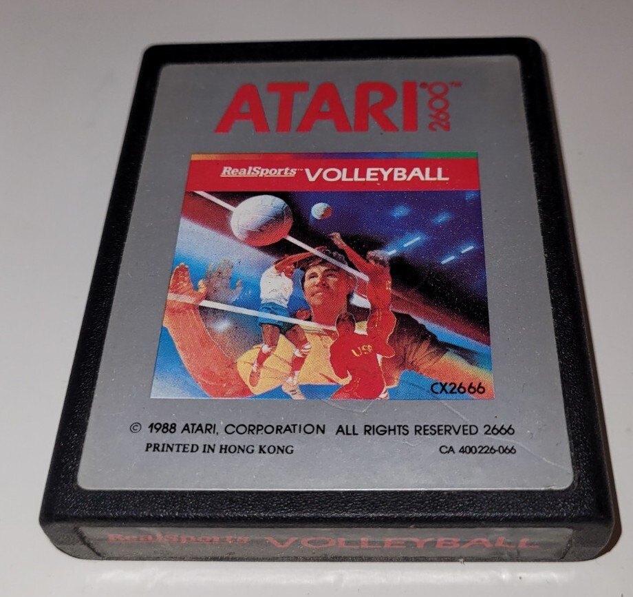 Atari 2600 - Realsports Volleyball - En Loose - Bon État