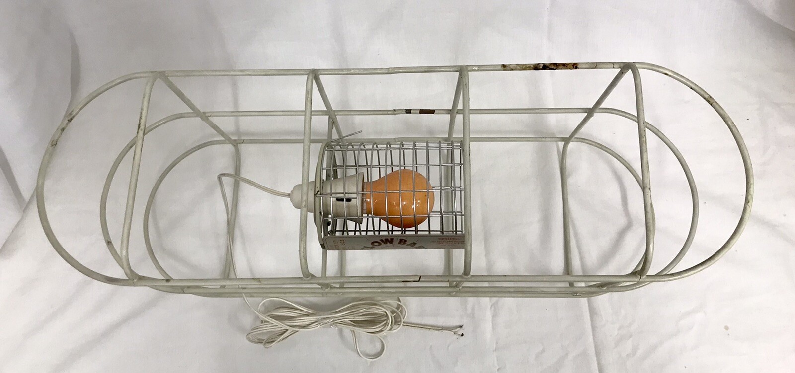 Vintage Retro Bradley & Burch Glow Baby Bed Warmer & Airer Wire Frame