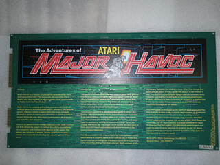 Atari MAJOR HAVOC Arcade GAME PCB Board LIMITED EDITION LOW SERIAL #0019  WOW!!!