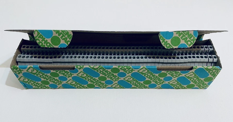 NEW 50 PCS PHOENIX CONTACT UT 2,5 TERMINAL BLOCK 30 44 07 6 UT25 - Image 4 of 4