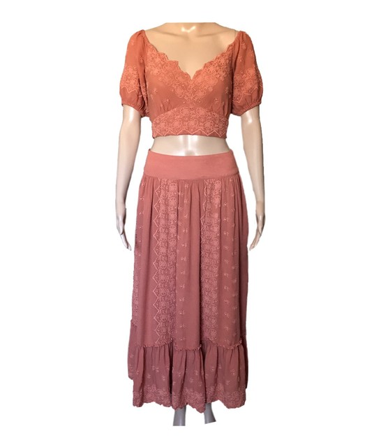 crop top and skirt dress online