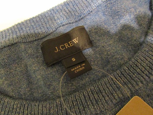 NWT. AUTHENTIC J. CREW Cotton Crewneck Sweater / Small - Bild 8 von 10