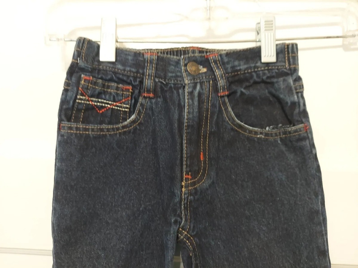 Pre-Owned Aerican Hawk Blue Deni Pants for a toddler 3/3T Boys Jeans