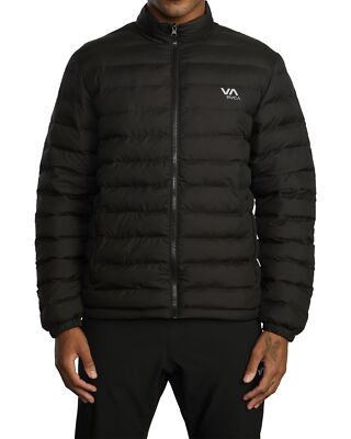 RVCA Packable Puffa Men's Jacket, Black 2, X-Large