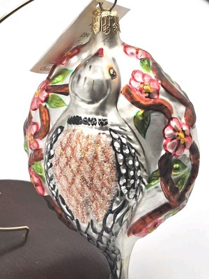 Christopher Radko ''Two Turtle Doves'' 12 Twelve Days of Christmas 1994 With Box
