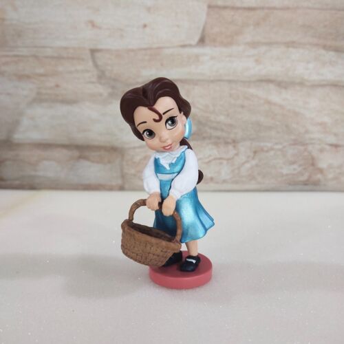 Disney Animators Collection 3" Belle Beauty The Beast Toddler Figure Model Toy - Picture 1 of 6