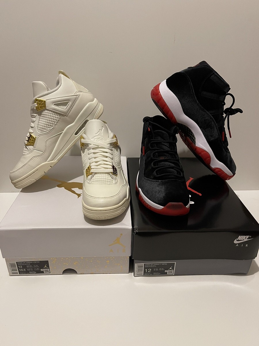 Size Nike Air Jordan 11 Retro Bred Velvet Jordan Retro