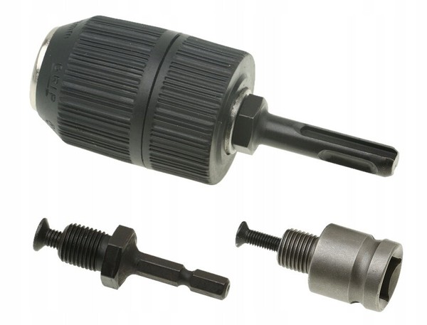 Schnellspannfutter SDS-PLUS Bohrkopf 13 Mm Bohrfutter Schnellwechsel Hex 1/4 1/2-image