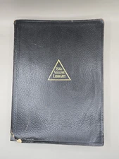 THE VOLUME LIBRARY Educators Association, Leather Decorative - 1927-London-USA