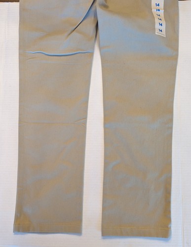 NEW Unisex French Toast School Wear Khaki Pants Size 14 28" Waist Adjustable - Picture 3 of 13