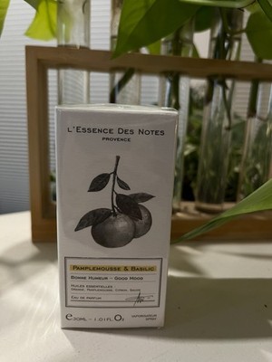 L Essence Des Notes Pamplemousse & Basilic Eau de Parfum 30ml 1oz New Sealed