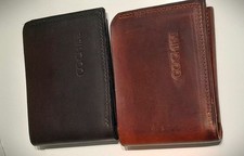 Cowhide Leather Bifold Wallet