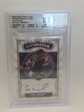 2022 Panini Three&Two Superstar Signatures Holo Silver Eloy Jimenez 15/20