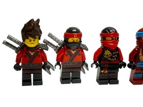 lot of 7 Lego Ninjago Minifigure men snake pirate ninja