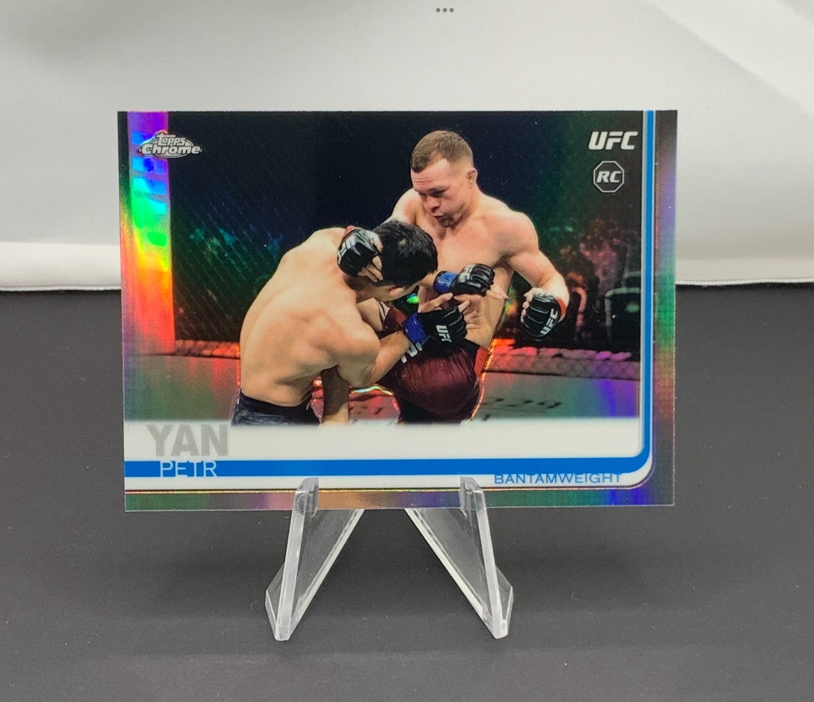 2019 Petr Yan Topps Chrome Rookie Refractor