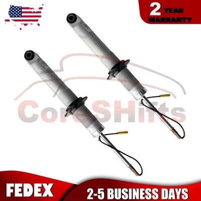 2X Rear Shock Absorbers Adj. Height Fit 2003-2007 Maserati Quattroporte 218409