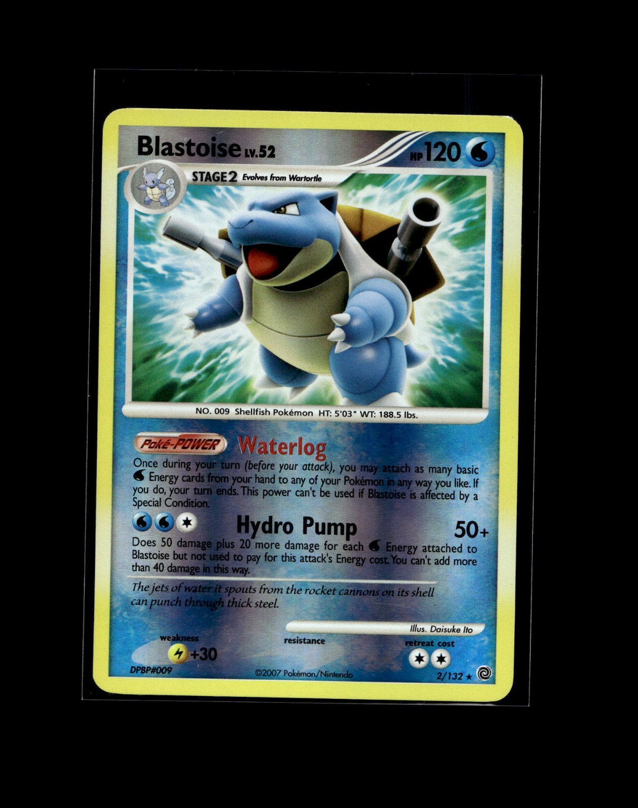 Squirtle Wartortle Blastoise Pokemon Card! Holo/Reverse Holo EX Full Art Cards!