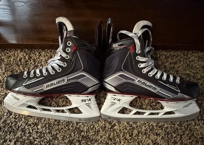 Bauer Vapor X500 Senior Ice Hockey Skates Size 8.5D Gently Used Excellent Cond