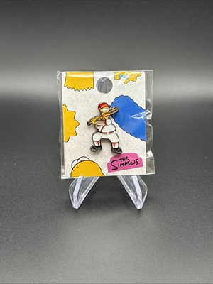 #ad #ad The Simpsons x MLB Homer At Bat Lids Exclusive Pin RARE $54.99