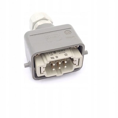 HARTING Han 6 E-M Stecker 6-polig 16A 500V 1 Stück