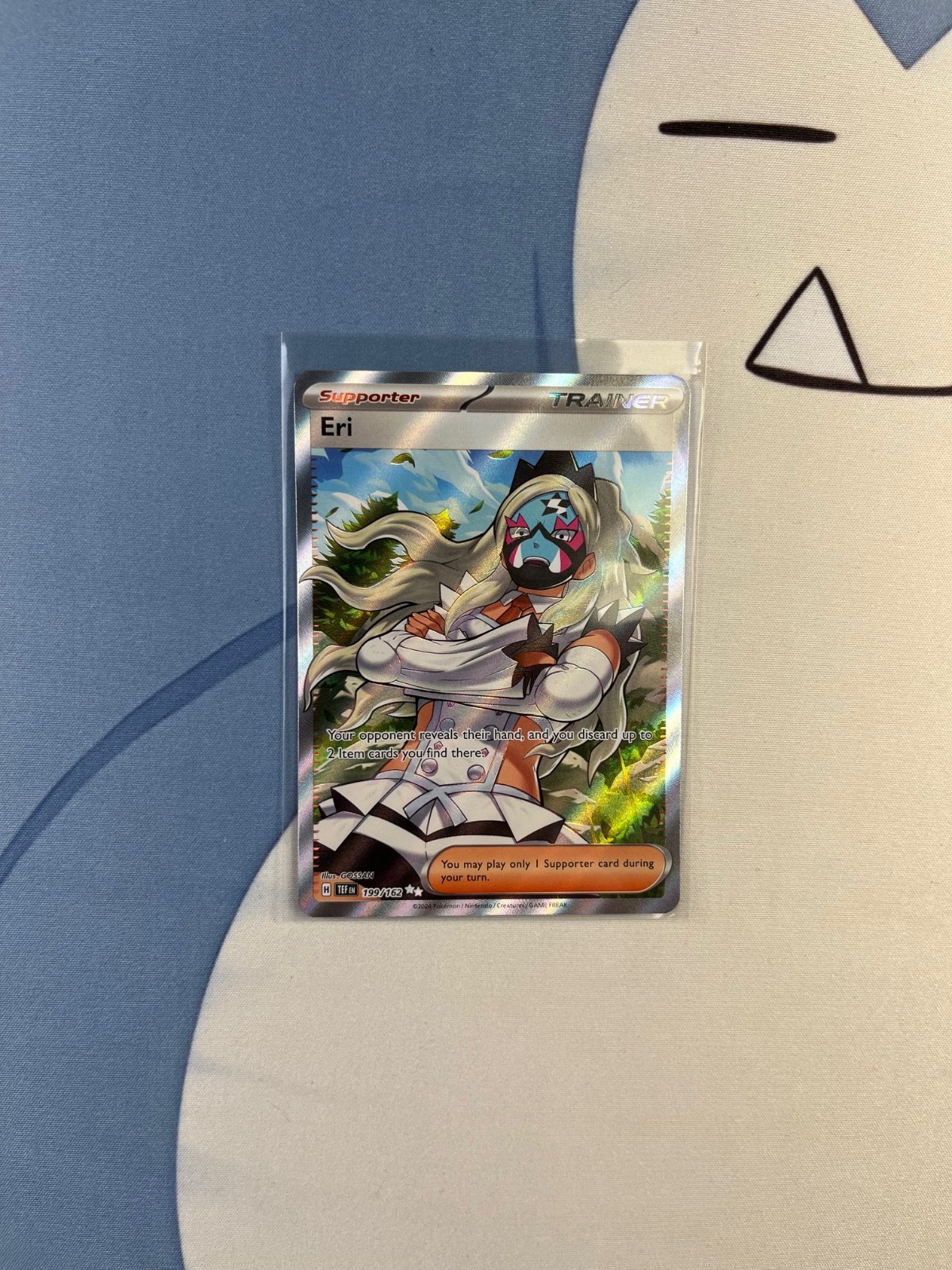 Pokemon TCG Eri 199/162 Temporal Forces Special Illustration Rare NM Holo Card!!