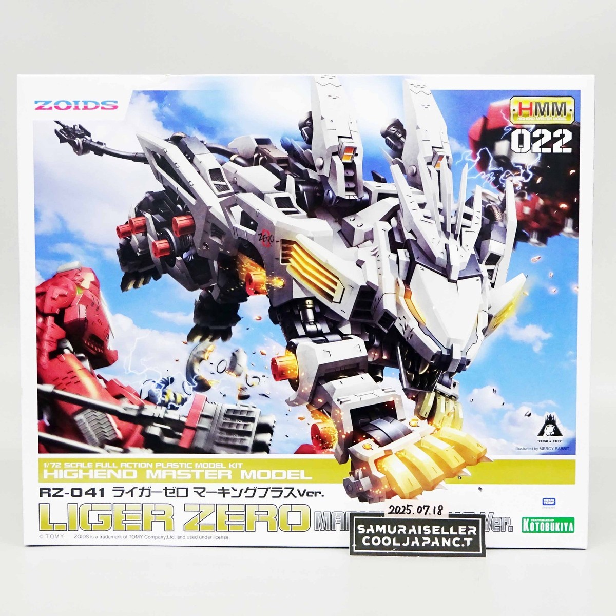 Zoids RZ-041 Liger Zero Marking Plus Ver. 1/72 scale Model Kit
