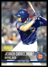 2017 Jeimer Candelario Choice Minor league Rookie Card Iowa Cubs. rookie card picture