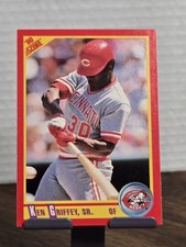 1990 KEN GRIFFEY SR Score #338 ERROR Jersey #25 on Back! MINT CONDITION!!!