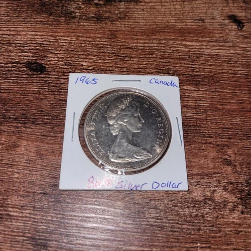 1965 Canada .800 Fine Silver Dollar