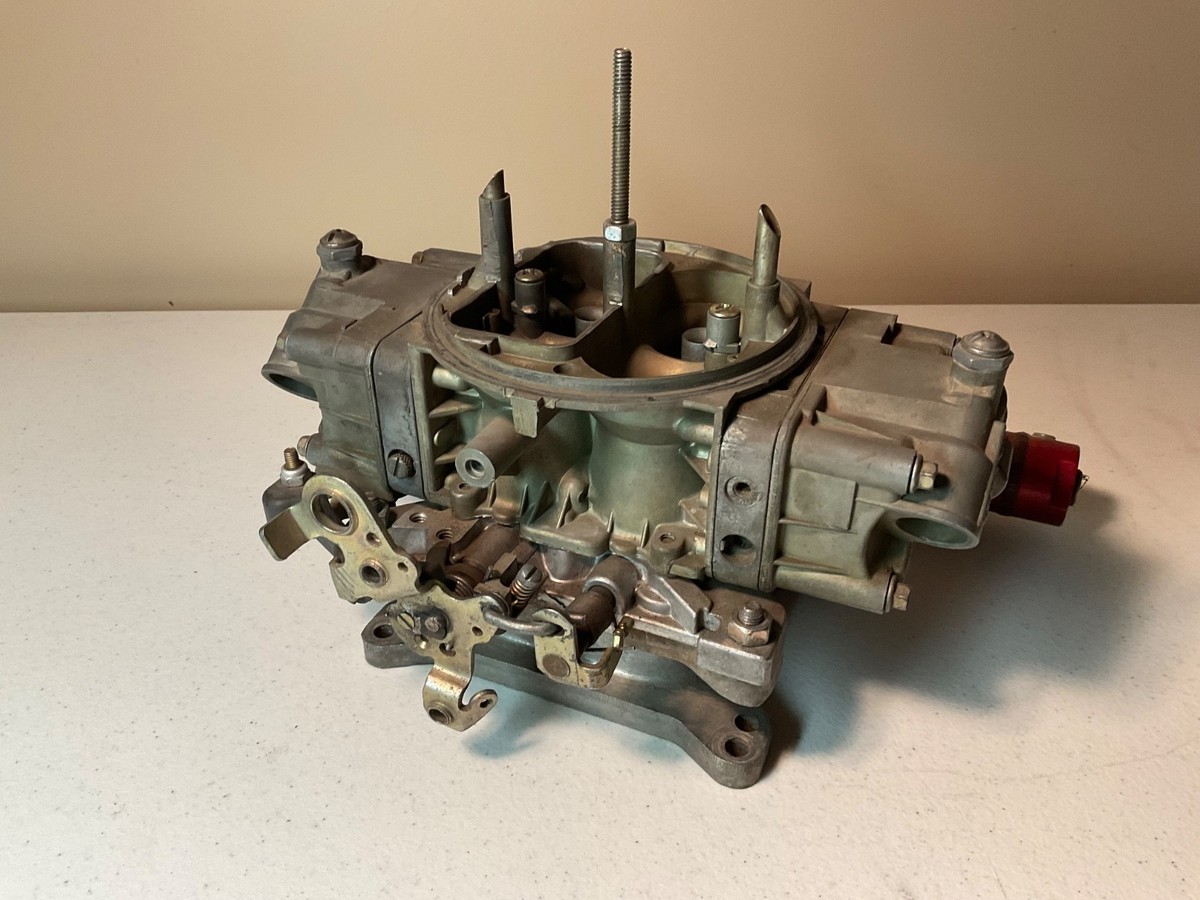 HOLLEY 4150 4-BARREL CARBURETOR DOUBLE PUMPER 750 CFM Was used for